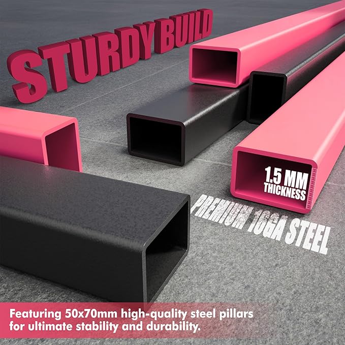 RITFIT Adjustable Weight Bench with Multiple Back Positions for Full Body Workouts, Incline, Decline, and Flat Settings for Home Gym Strength Training, 1300LB Capacity