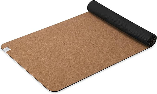 Gaiam Yoga Mat - Premium 5mm Solid Thick Non Slip Exercise & Fitness Mat for All Types of Yoga, Pilates & Floor Workouts (68" x 24" x 5mm)