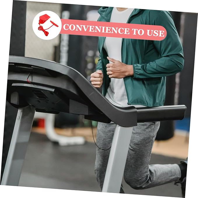 Treadmill Emergency Stop Switch Replacement Key Treadmill Safety Key with Dual Insert Fitness Equipment