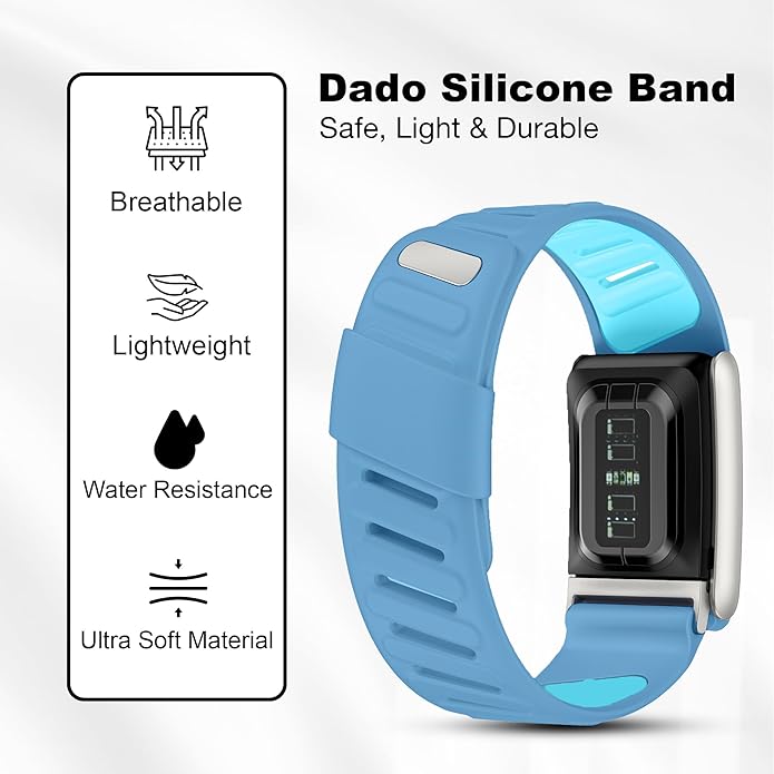 Silicone Sport Replacement Band Compatible with WHOOP 5.0, One, Peak, and Life Fitness Tracker – Breathable, Durable & Comfortable | Not for Whoop Gen 4