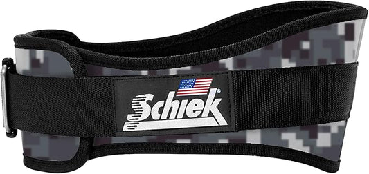 Schiek Sports 2006 Nylon 6 Inches Weight Lifting Belt - Support Belt for Power Lifting