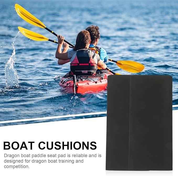 BESPORTBLE Outdoor Training Seat Cushions - U-Shaped Eva Boat Seat Cushion Kayak Mounts for Dragon Boat and Kayak Waterproof & Non-Slip 12 6 X 5 9 X 2 Inch