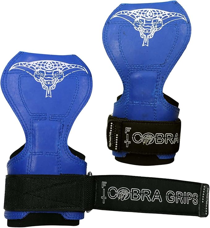 Cobra Grips PRO Weight Lifting Gloves Heavy Duty Straps Alternative Power Lifting Hooks for Deadlifts Adjustable Neoprene Padded Wrist Support Bodybuilding