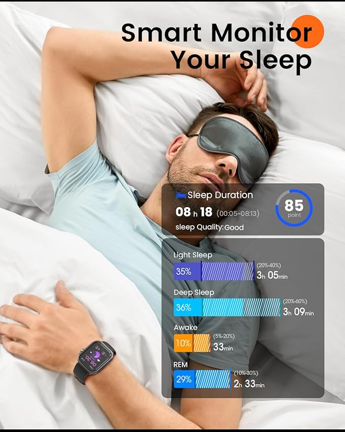 Smart Watches for Women Reloj Mujer: Smartwatch with 30Day Battery Life SpO2 Sleep Heart Rate Monitor, Bluetooth Calls, 120 Sport Modes IP68 Waterproof Fitness Tracker watch for Android iPhone 2Bands