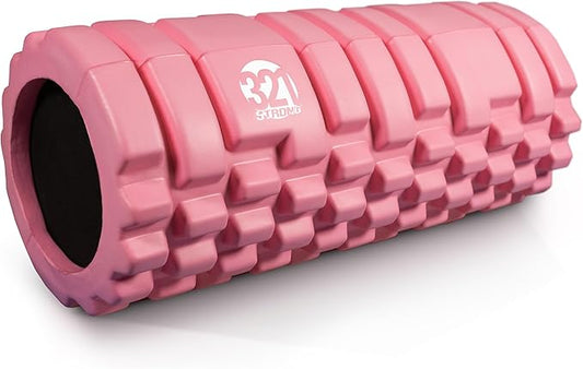 321 STRONG Foam Roller - Medium Density Deep Tissue Massager for Muscle Massage and Myofascial Trigger Point Release, with 4K eBook