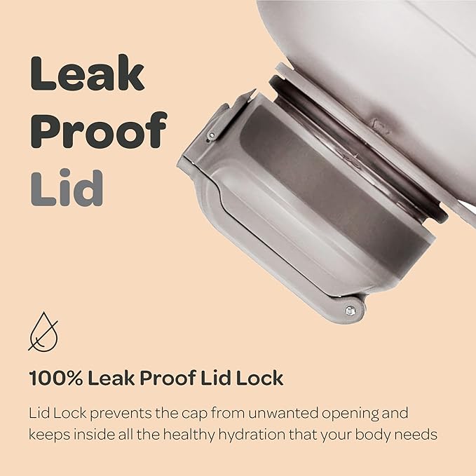 Hydracy Water Bottle with Time Marker -Large BPA Free Water Bottle & No Sweat Sleeve -Leak Proof Gym Bottle with Fruit Infuser Strainer & Times to Drink -Ideal for Fitness Sports & Outdoors