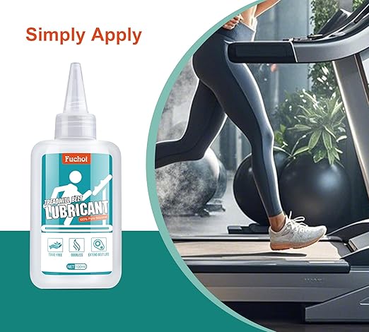 Treadmill Belt Lubricant - 7oz / 200ml Treadmill Lubricant for Belt - 100% Pure Silicone Treadmill Lube - Premium Treadmill Oil with Application Tubes for Easy Use - Non-Toxic and Odorless
