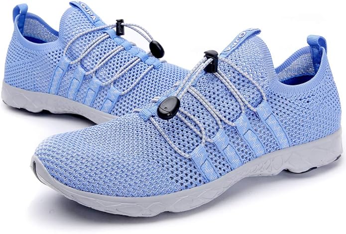 DLGJPA Men's Lightweight Quick Drying Aqua Water Shoes Athletic Sport Walking Shoes