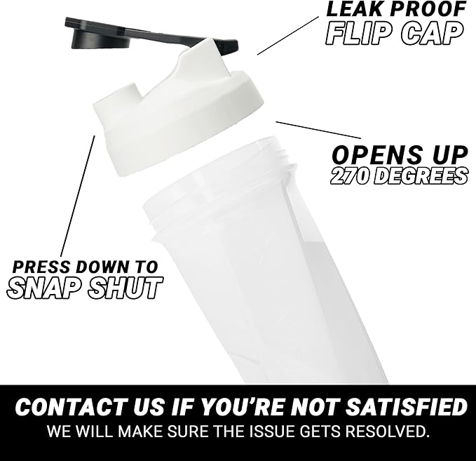 HELIMIX 2.0 Vortex Blender Shaker Bottle Holds upto 28oz | No Blending Ball or Whisk | USA Made | Portable Pre Workout Whey Protein Drink Shaker Cup | Mixes Cocktails Smoothies Shakes | Top Rack Safe