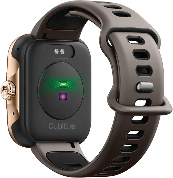 Cubitt Viva Pro Smartwatch/Fitness Tracker with 1.78" Touch AMOLED Screen, Bluetooth Calling, Built in GPS, 60+ Sports, Blood Oxygen, Heart Rate, Stress and Sleep Monitor, Waterproof, Step Counter