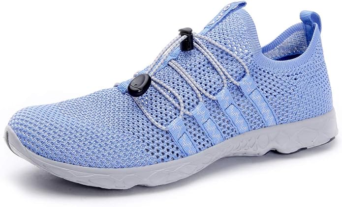 DLGJPA Men's Lightweight Quick Drying Aqua Water Shoes Athletic Sport Walking Shoes