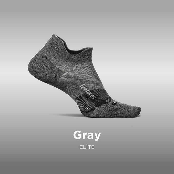 Feetures Elite Ultra Light Cushion Ankle Socks - Sport Sock with Targeted Compression