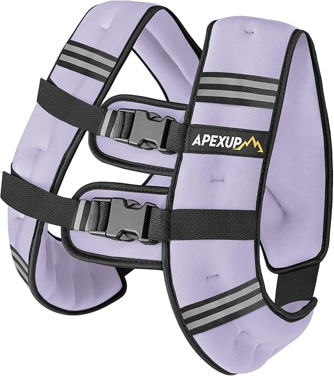 APEXUP Weighted Vest Men Women, Weight Vest for Women Workout Equipment for Strength Training Running