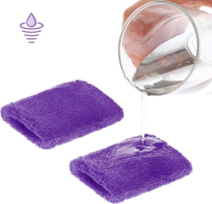 Bememo 36 Pcs Neon Sweatbands Set for Kids Bulk Sports Headband Wristband Set Cotton Terry Basketball Tennis for Students Youth 80s 90s Halloween Costumes Cosplay Glow Party