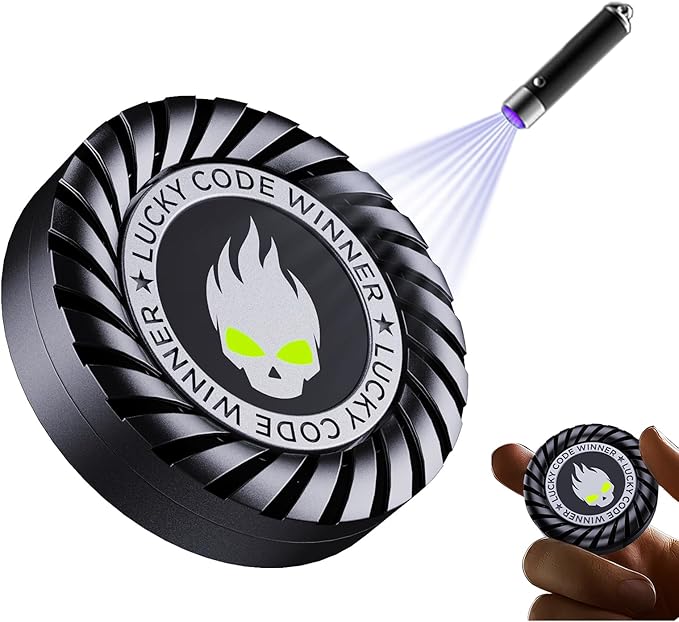 Fidget Spinner for Adults Teens- 3-in-1 Metal Stress Relief Toys with Silent Spinning, Slider & Clicker, EDC Office Desk Toy for Working Studying Waiting Breaks, Gift and Festival Party Favor (Black)