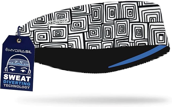 Hydra2 Headbands for Women & Men | Sweat Diverting, Hair Bands for Athletes, Gym, Cycling & Fitness | Flatweave