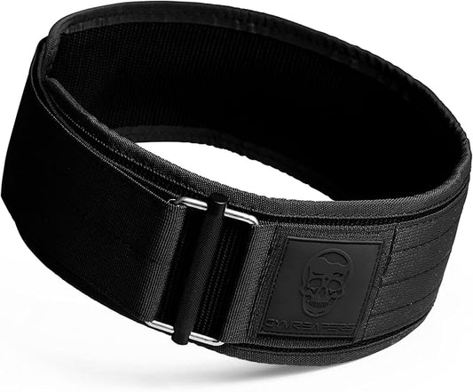 Gymreapers Quick Locking Weight Lifting Belt for Men Gym Belt for Powerlifting Deadlift Belt with 4 Inch Neoprene Metal Buckle Back Support Weightlifting Belt Women