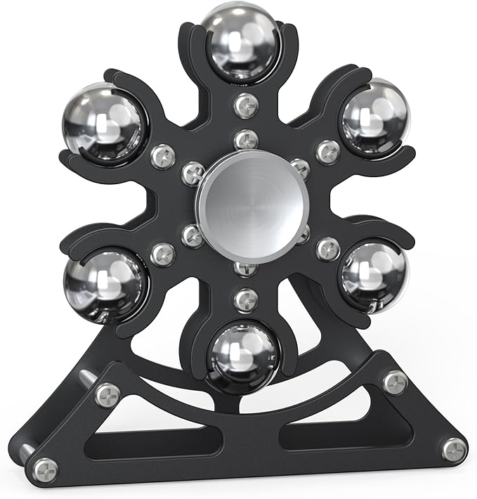 Desk-Toys for Fidget Ferris-Wheel-Spinner: 4mins Kinetic-Spinning Cool-Gadgets, Cool-Stuff Thing Toy for Office School Home Man Women Christmas, Stress-Relief Game Gifts for Adult Teen Children Kid