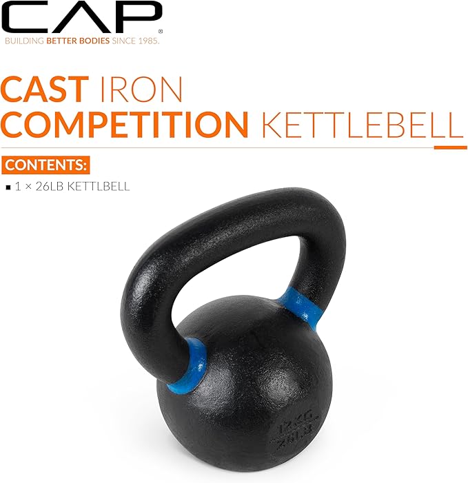 Cap Barbell Cast Iron Competition Kettlebell Weight