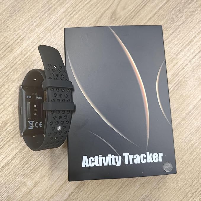 Smart Bracelet, 2025 Wearable Health & Activity & Fitness Tracker Band, 24H Sleep Tracker, All-Day Continuous Heart Rate Blood Pressure Stress HRV Monitor, 170+ Sport Modes Smart Band with Free App