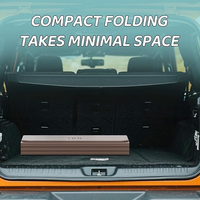 ILILI Foldable Yoga Mat 71 * 24 * 0.3'' - TPE Non-Slip Fitness Mat for Home，Waterproof & Lightweight (2lb) for Home gym, Pilates & Stretching,Fitness Workouts | 7-Fold Portable Design