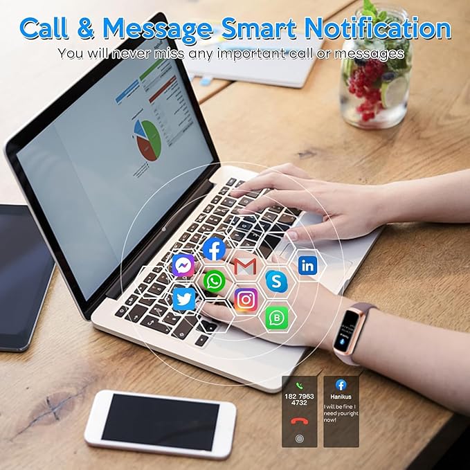 Fitness Tracker,2025 Smart Watch with Blood Pressure Heart Rate & Sleep Monitor IP67 Waterproof Step Calorie Counter Pedometer Fitness Activity Watch for Men Women Android iOS Phone (Purple)