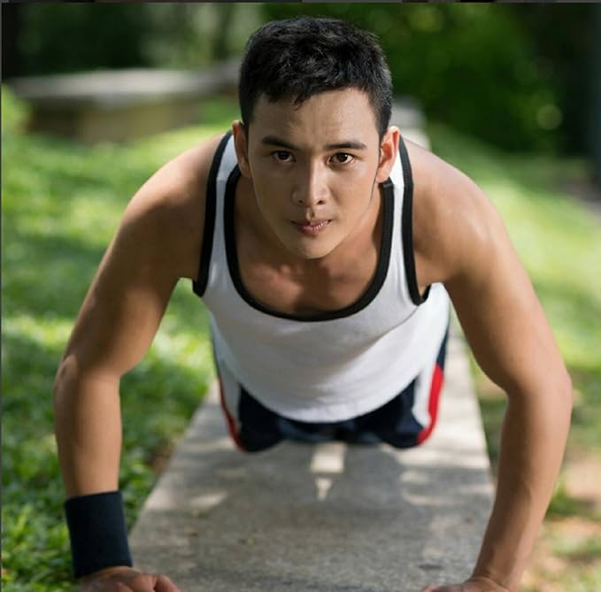 12 Sweatbands Cotton Sports Headbands Terry Cloth Moisture Wicking Athletic Basketball Headband by Kenz Laurenz