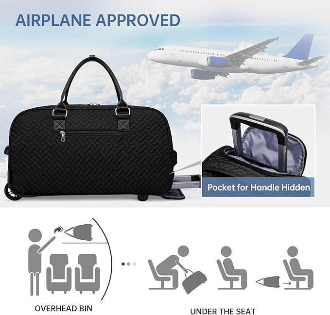 Duffle Bag for Travel, Weekender Bag with Shoe Compartment, Carry On Overnight Bag for Women with Toiletry Bag, Gym Bag with Wet Pocket, Hospital Bags for Labor and Delivery Beige