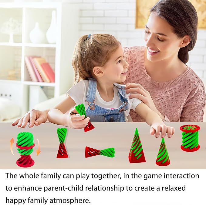 3 Packs Impossible Cone,Spiral Cone Fidget Toy Impossible Pyramid Passthrough Toy,3D Printed Spiral Cone Fidget Toy,Mini Vortex Thread Illusion Desktop Deco Souvenir Gift for Anxiety Relaxing