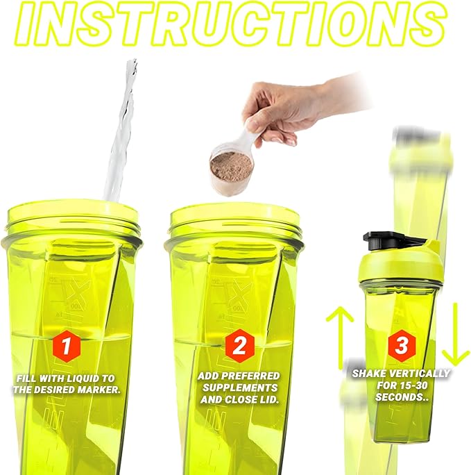 HELIMIX 2.0 Vortex Blender Shaker Bottle Holds upto 28oz | No Blending Ball or Whisk | USA Made | Portable Pre Workout Whey Protein Drink Shaker Cup | Mixes Cocktails Smoothies Shakes | Top Rack Safe