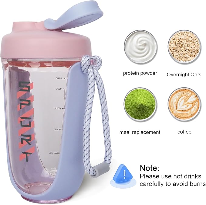 shaker cups for protein shakes 20 oz protein shaker bottle，Leak Proof，The Perfect Shaker for the Gym, Pre-Workout Bottle，Cocktail Shaker Cup，Weight Loss Supplement Shakes