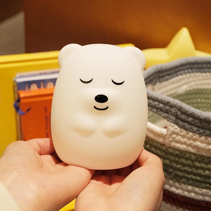 Breathing Pal 'Ted'- Mindfulness Breathing Light, Guided Visual Meditation Breathing Light, Anxiety Relief Items for Calm Down Corner/Meditation/Sleep for Adult&Kid