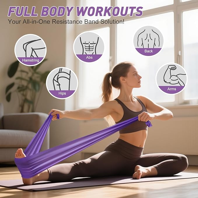 Women's Home Pilates Set: Pilates Ring and Ball Combo with 4 Silicone Resistance Bands, 2 Pairs of Yoga Socks - Compact Shaping Fitness Essentials Starter Kit Accessories Set
