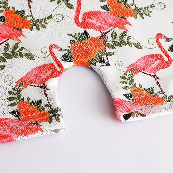 EQSJIU Leotards for Girls Gymnastics Sleeveless Sparkly Toddler Tumbling Outfits Dance Clothes Biketards for Kids 1-10 Years