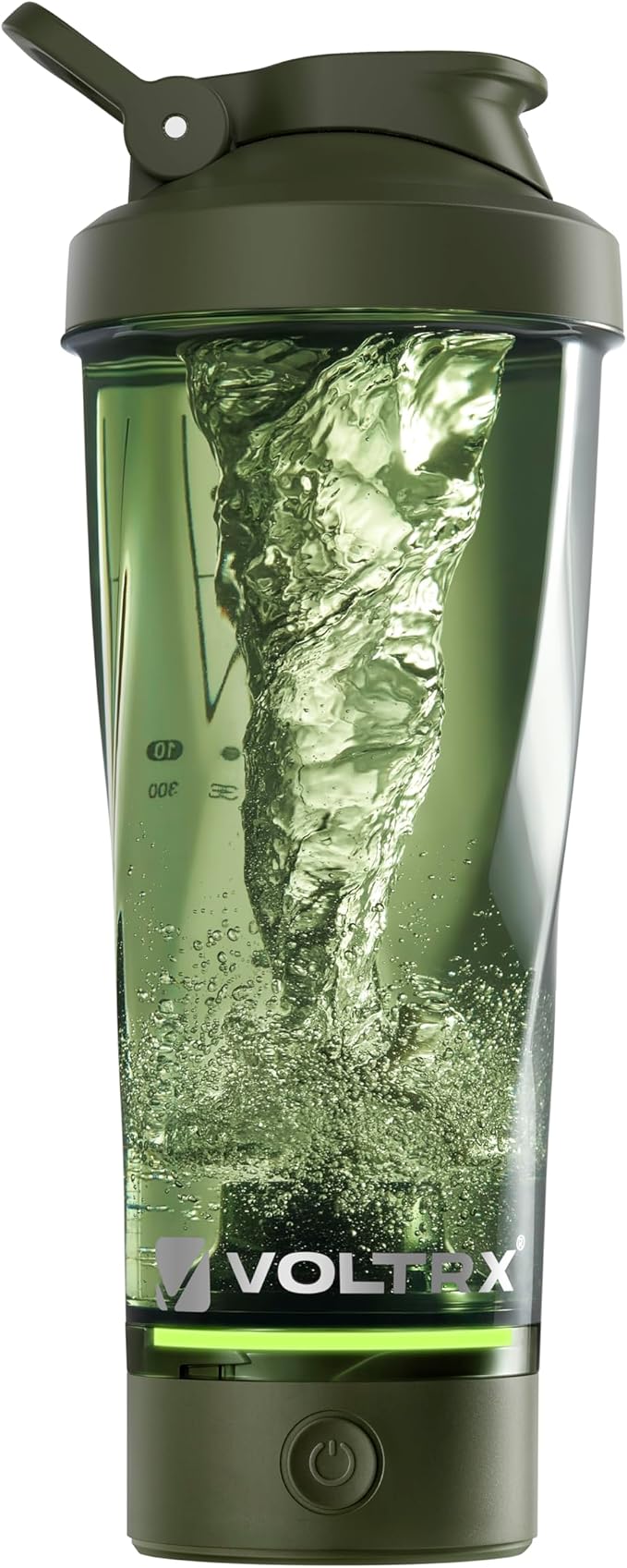 VOLTRX Premium Electric Protein Shaker Bottle, Made with Tritan - BPA Free - 24 oz Vortex Portable Mixer Cup/USB C Rechargeable Shaker Cups for Protein Shakes