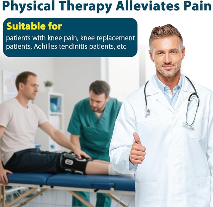 Hamstring Stretcher, Knee Extension Device, Adjustable Lower Back Stretcher, Calf Stretcher, Leg Stretcher and Hip Stretcher for Knee Pain Relief