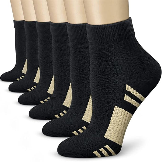CHARMKING Compression Socks for Women & Men Circulation 15-20 mmHg is Best for Athletic Running Cycling Nurse Daily Wear