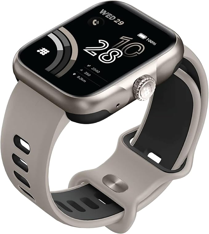 Cubitt Viva Pro Smartwatch/Fitness Tracker with 1.78" Touch AMOLED Screen, Bluetooth Calling, Built in GPS, 60+ Sports, Blood Oxygen, Heart Rate, Stress and Sleep Monitor, Waterproof, Step Counter