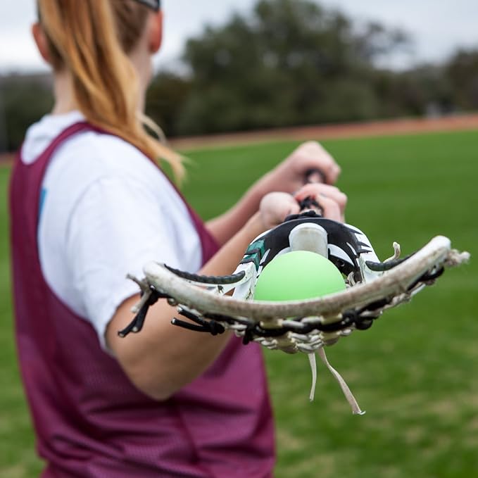 Champion Sports Lacrosse Balls: Official Size Sporting Goods Equipment for Professional, College & Grade School Games, Practices & Recreation - NCAA, NFHS and SEI Certified