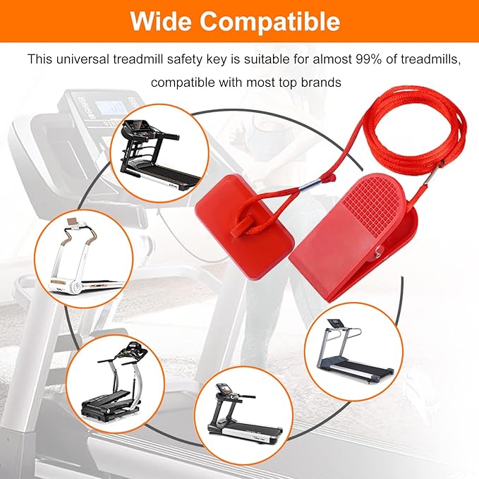 Treadmill Magnet Safety Key for Proform Image Weslo Reebok Epic Golds Gym Freemotion and Healthrider Treadmills