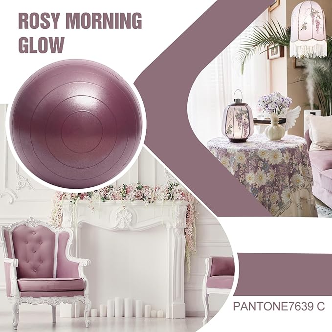 INPANY Peanut Ball - Exercise Ball for Labor Birthing, Anti-Burst Physical Therapy for Kids, Core Strength, Flexible Seating, Home & Gym Fintness, Sensory Chair Wiggle Seat for Girls and Boys