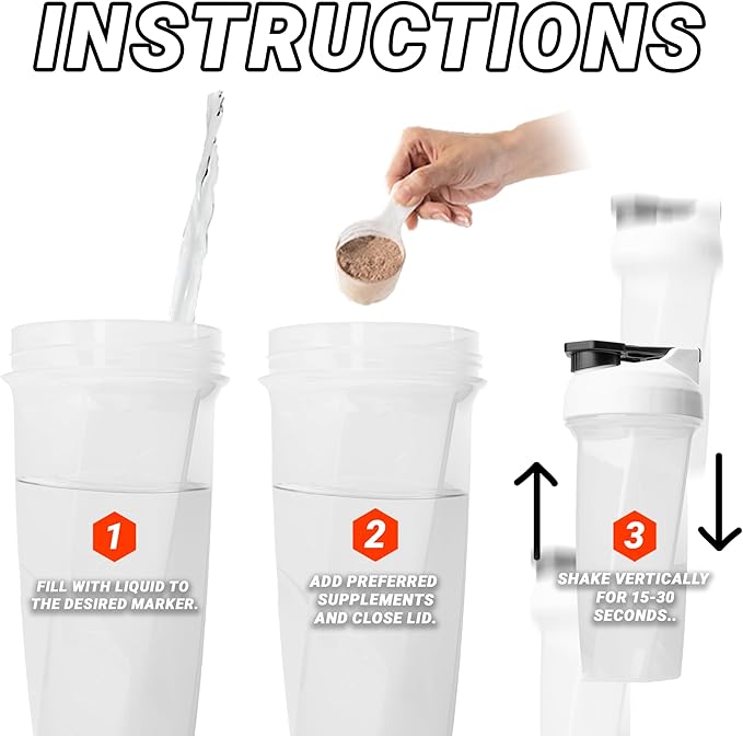 HELIMIX 2.0 Vortex Blender Shaker Bottle Holds upto 28oz | No Blending Ball or Whisk | USA Made | Portable Pre Workout Whey Protein Drink Shaker Cup | Mixes Cocktails Smoothies Shakes | Top Rack Safe