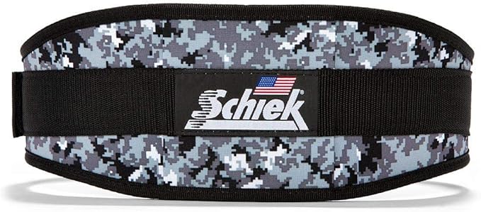 Schiek Sports 2006 Nylon 6 Inches Weight Lifting Belt - Support Belt for Power Lifting