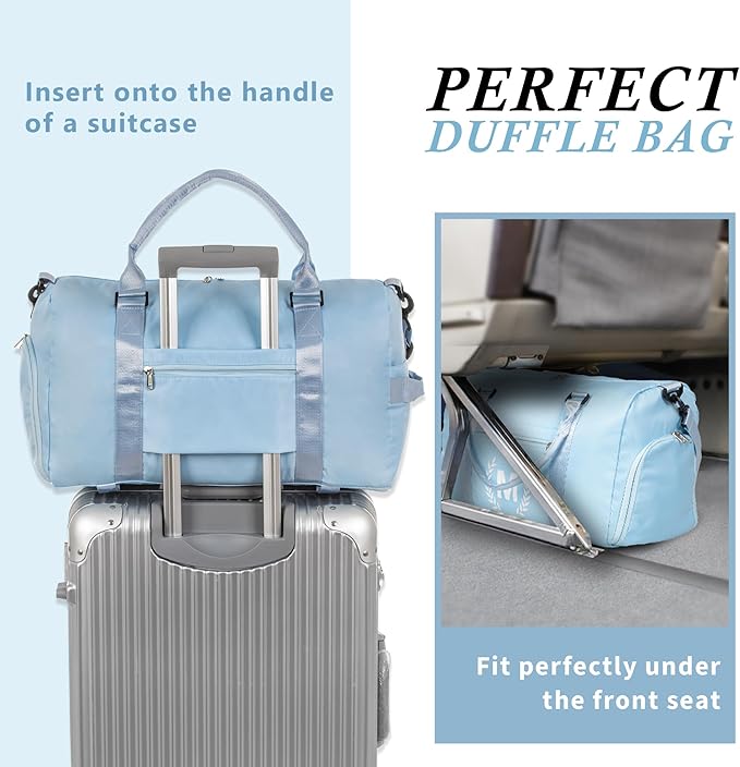 Gym Duffel Bag, Red, Personalized with Initials, Spacious with Shoe Compartment, Wet Pocket, Mat Strap, Travel-Friendly, Versatile Carry Options, Water-Resistant Polyester