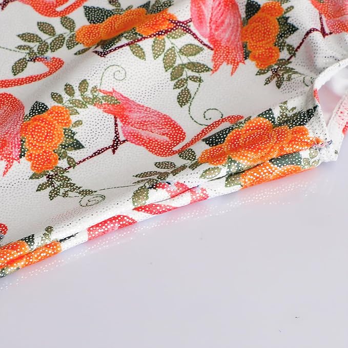 EQSJIU Leotards for Girls Gymnastics Sleeveless Sparkly Toddler Tumbling Outfits Dance Clothes Biketards for Kids 1-10 Years