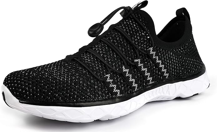 DLGJPA Men's Lightweight Quick Drying Aqua Water Shoes Athletic Sport Walking Shoes