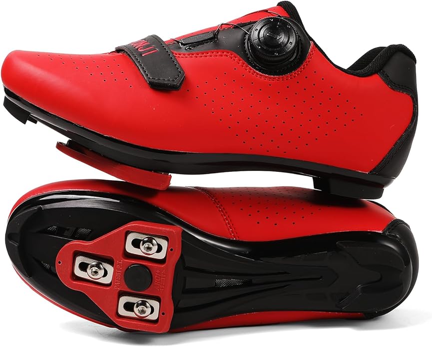 Cycling Shoes, Unisex Delta Cleats Compatible, Indoor Peloton and Outdoor Road Bike Shoes for Men and Women