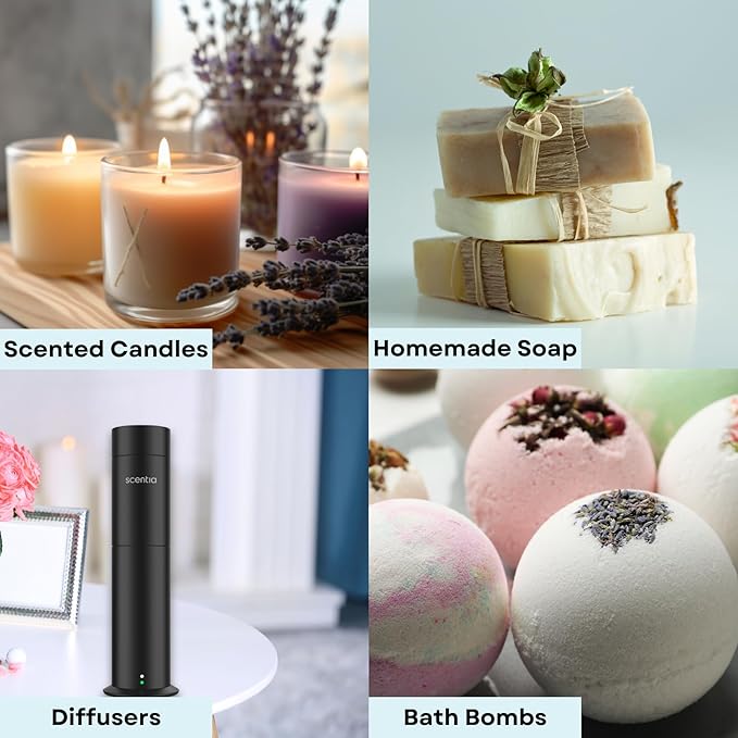 Gingerbread Bliss Fragrance Oil – 50ml Holiday Diffuser Oil | Warm Christmas Blend with Ginger, Nutmeg, Cinnamon & Vanilla | Perfect Stocking Stuffer, DIY Candles & Soaps