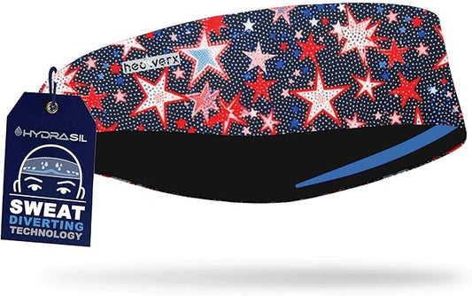 Hydra2 Headbands for Women & Men | Sweat Diverting, Hair Bands for Athletes, Gym, Cycling & Fitness | Flatweave