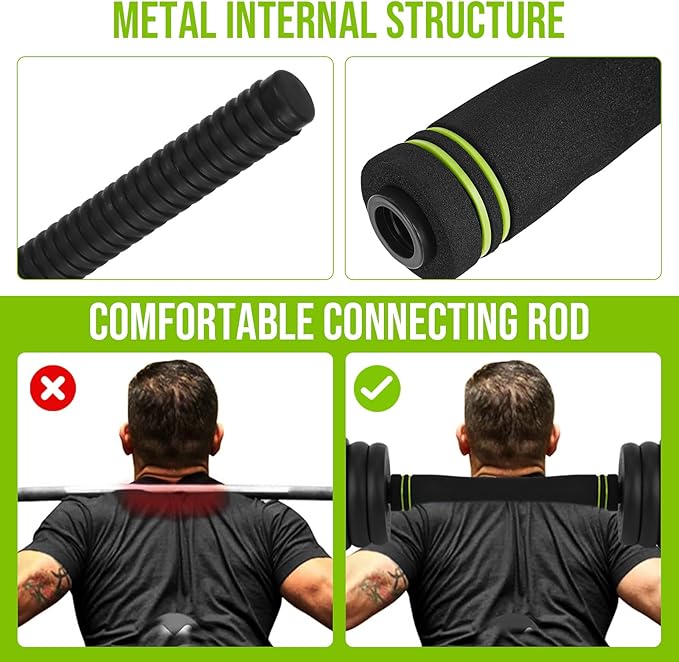 4-In-1 Adjustable Weights Dumbbell Set, Weight Set with Connector Used As Kettlebells, Barbell, Push Up Stand, Fitness Exercise Dumbbell, Free Weight Set for Home Gym